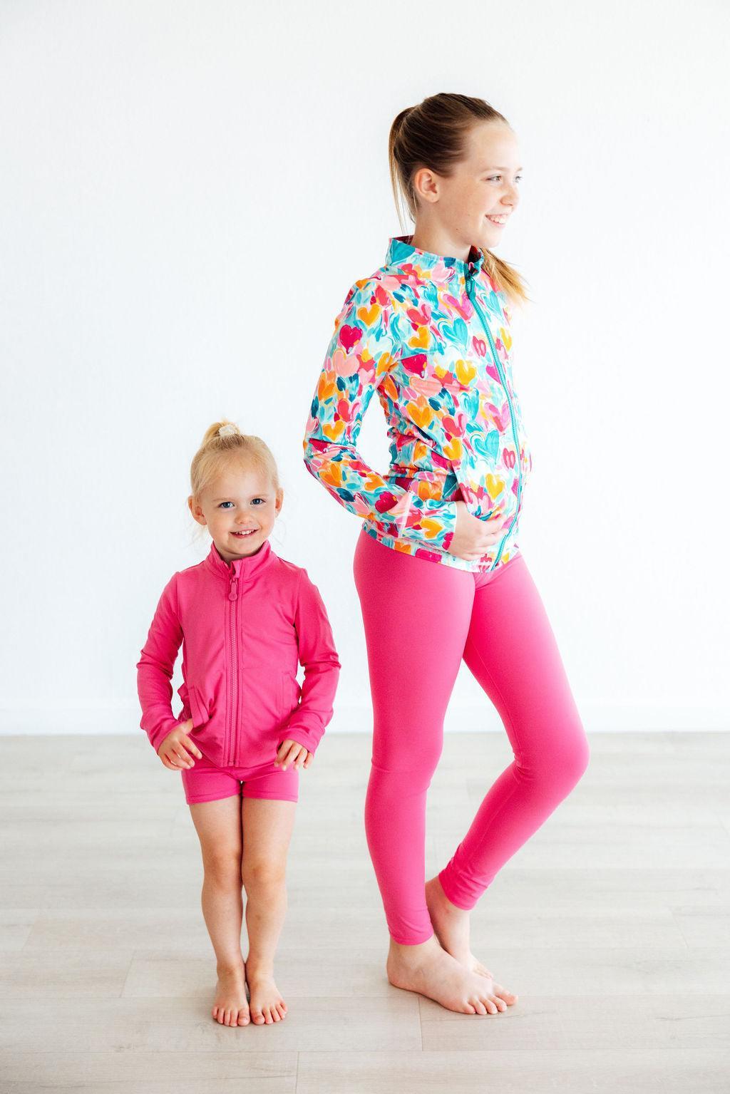 Fuchsia Pink Activewear Legging - Mila & Rose ®