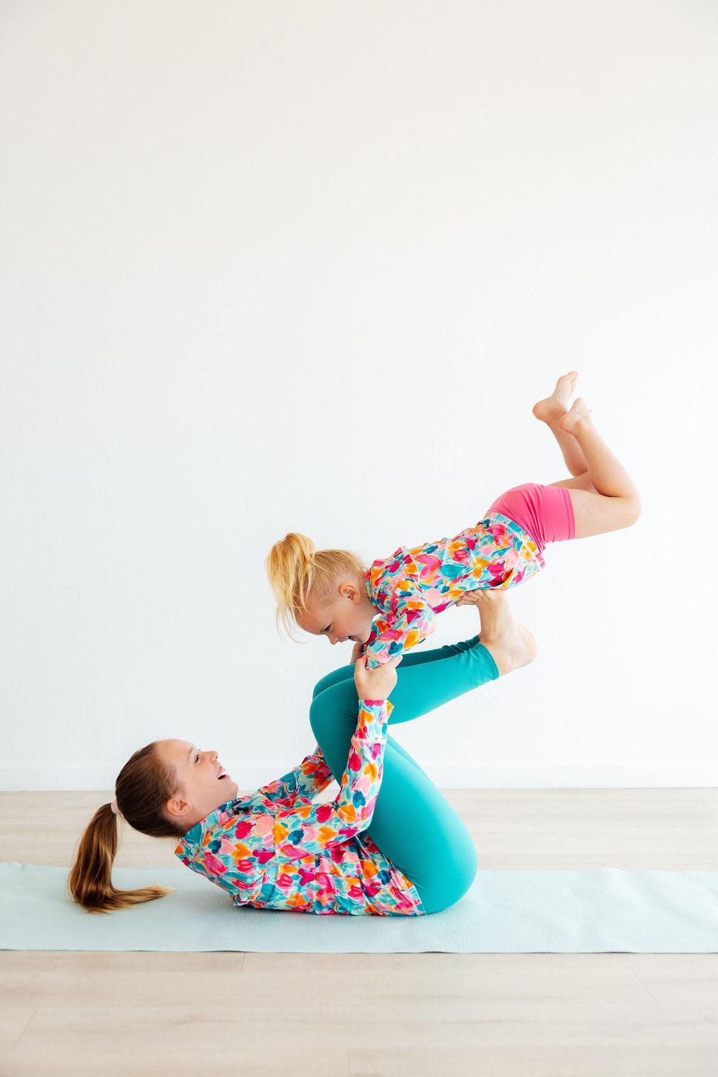 Fuchsia Flash Pink Activewear Shorts - Mila & Rose ®