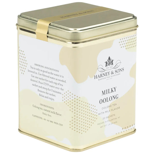 Milky Oolong Tea - Tin of 20 Sachets - Sachets / Tin of 20 Sachets - Harney & Sons Fine Teas