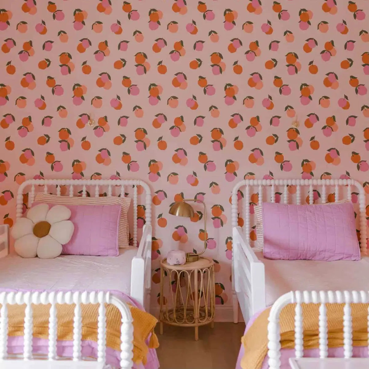Millions of Peaches Wallpaper - Kids - by KMBO Designs - Loomwell Home Goods