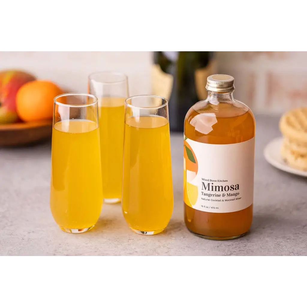 Mimosa Cocktail Mocktail Mixer - Tangerine Mango - Wood Stove Kitchen