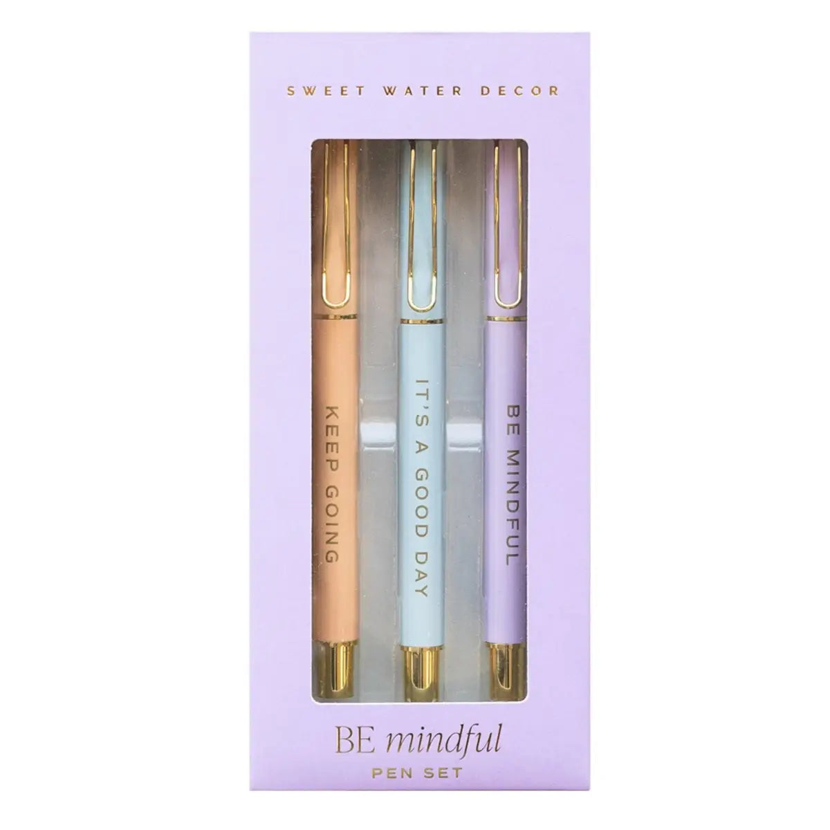 Be Mindful Pen Set - Sweet Water Decor