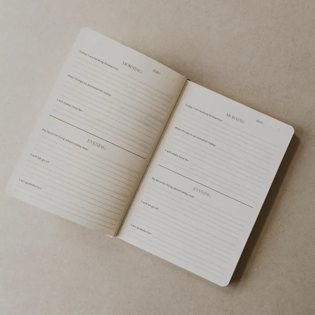 Be Mindful Striped Journal - Sweet Water Decor