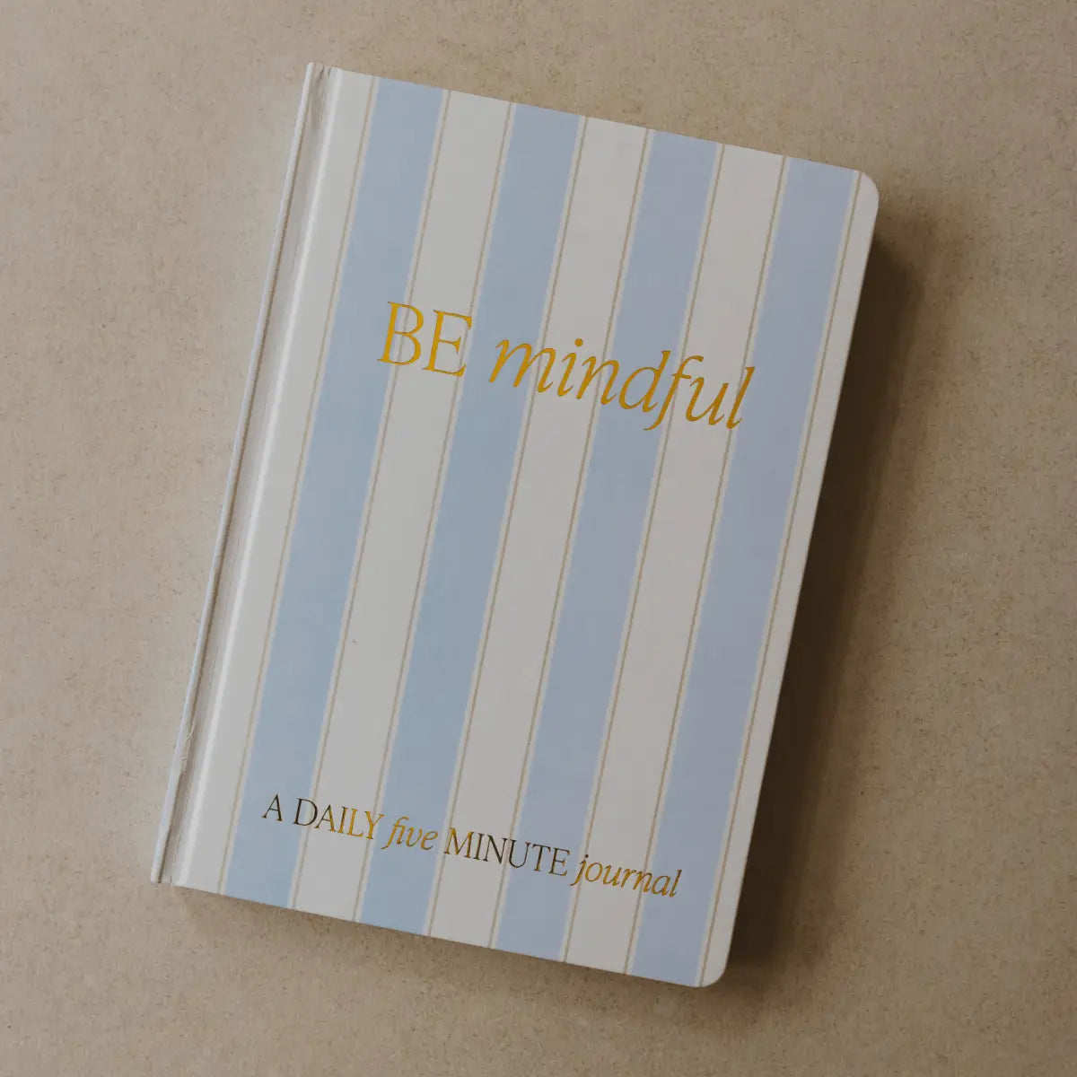 Be Mindful Striped Journal - Sweet Water Decor