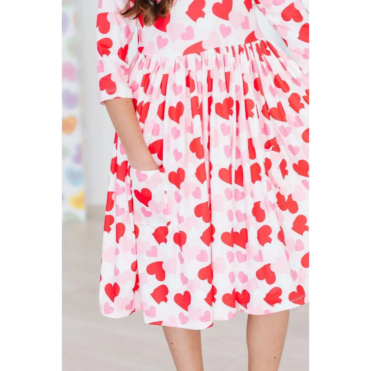 Pocket Twirl Dress - Be Mine - Hearts for Valentine’s Day - 6-12M - Mila & Rose ®