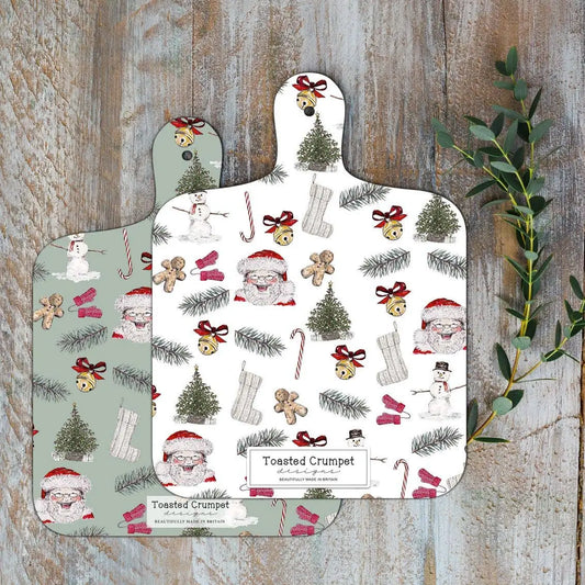 Mini Cutting Board - All Things Jolly - Christmas - Toasted Crumpet (US Duties Paid)