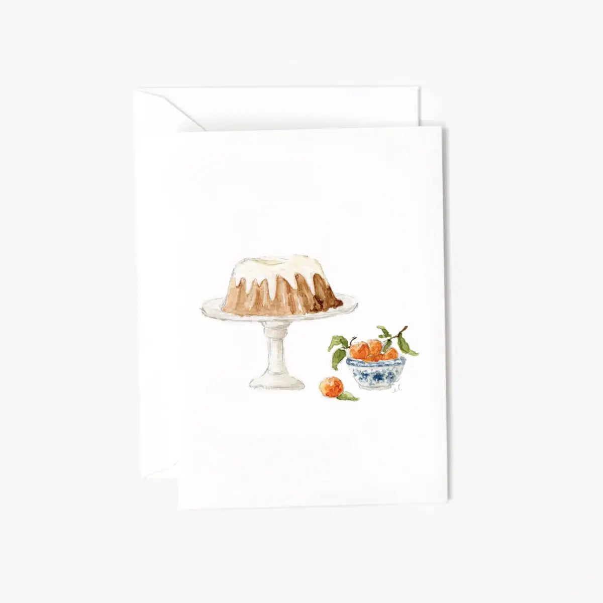 Mini Notecard - Bundt Cake - emily lex studio