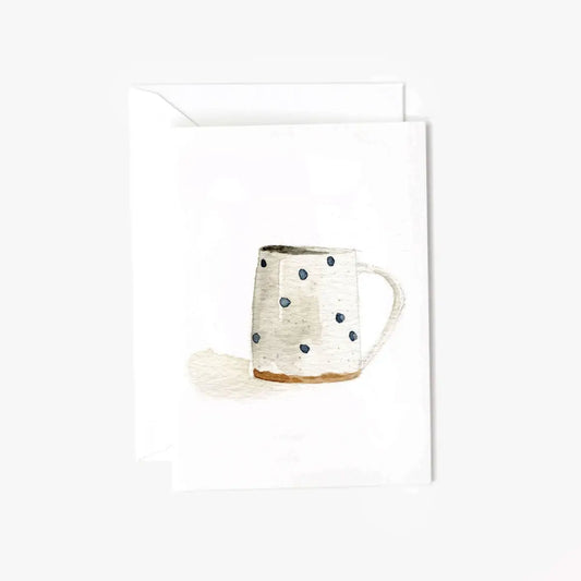 Mini Notecard - Dot Mug - emily lex studio