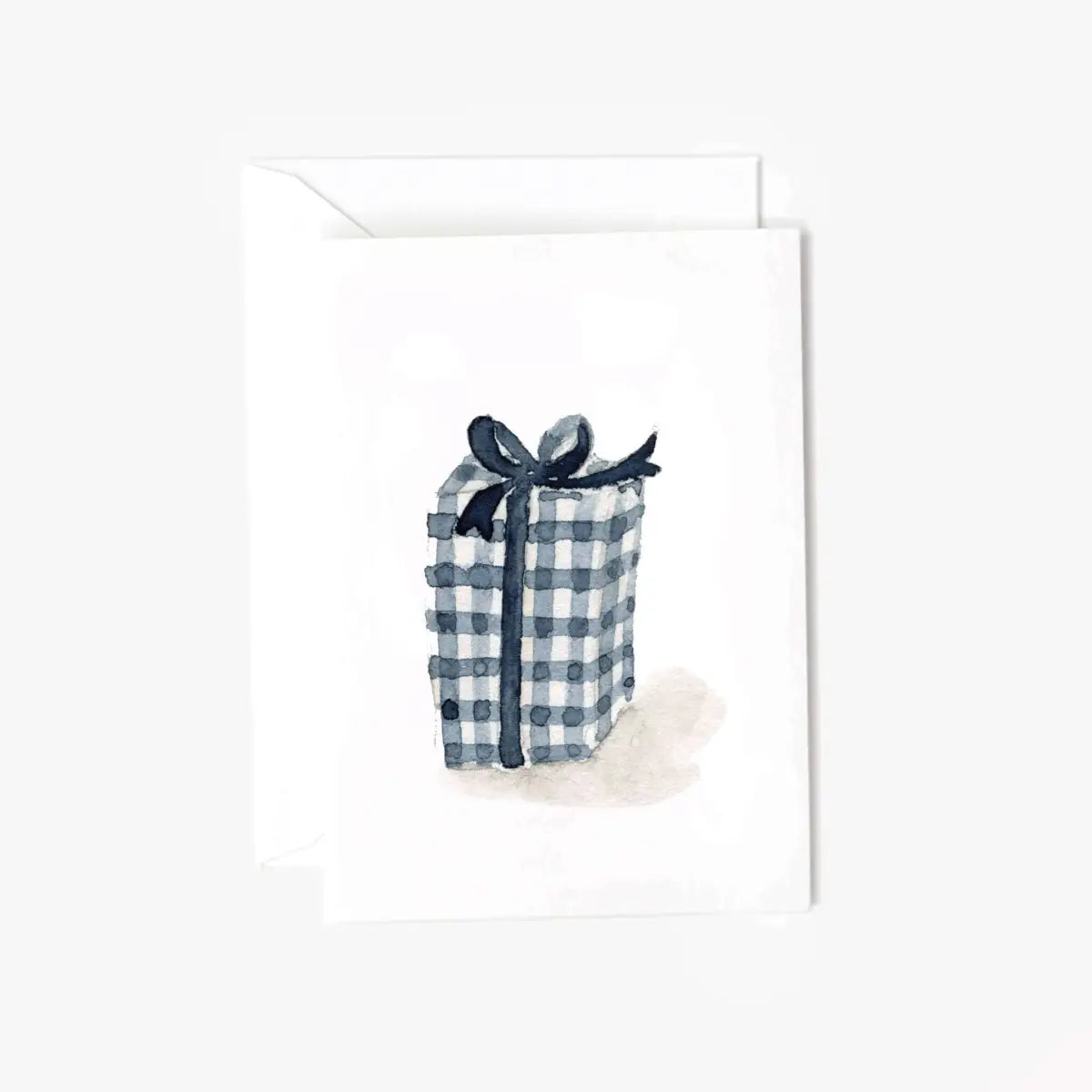 Mini Notecard - Gingham Gift - emily lex studio