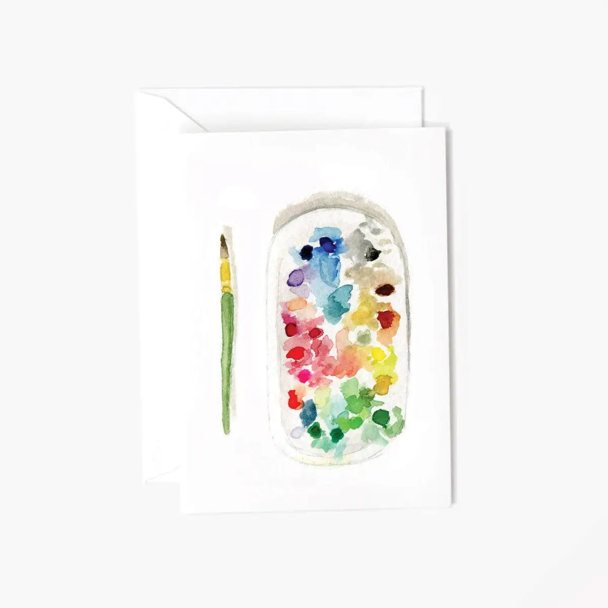 Mini Notecard - Paint Palette - emily lex studio