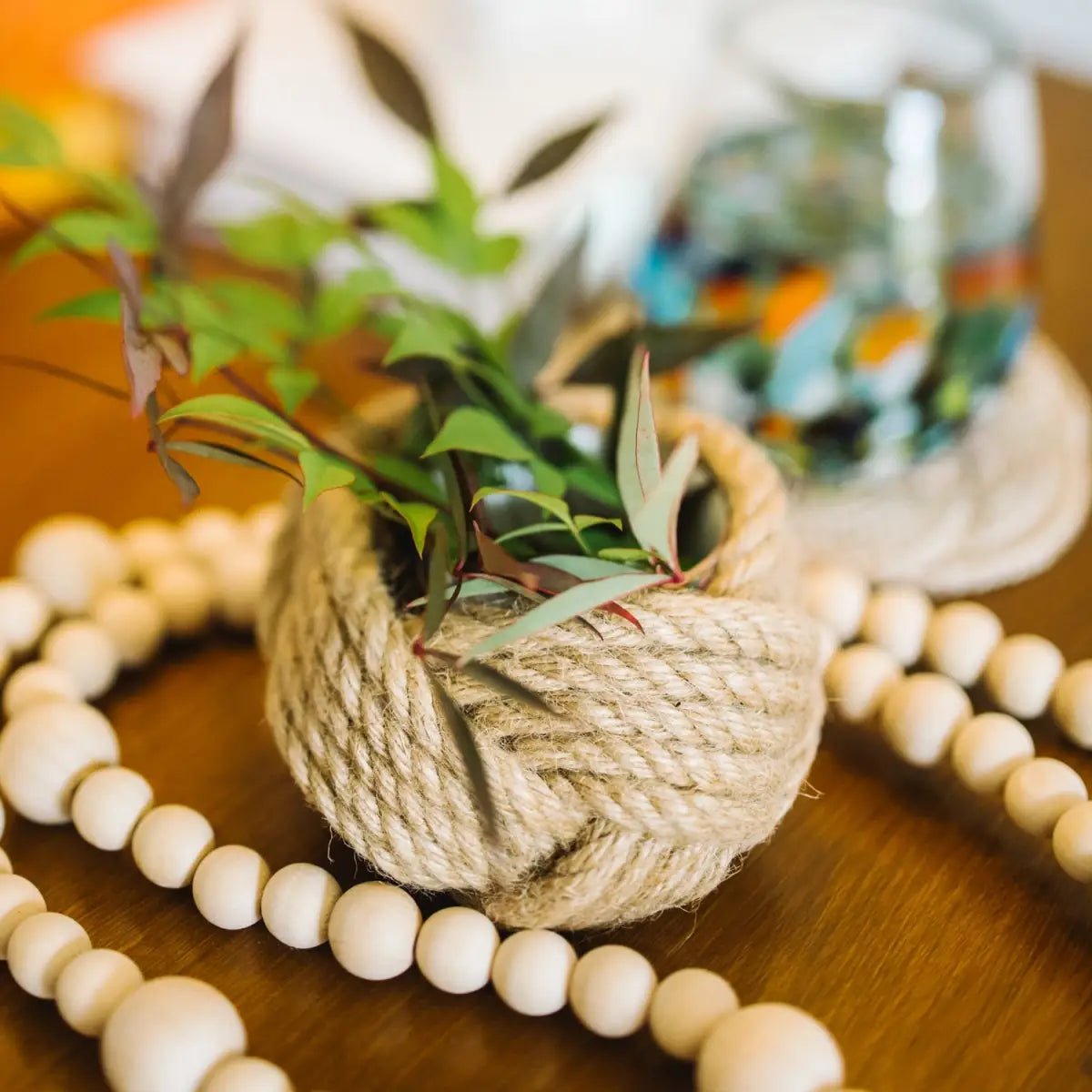 Mini Unbound Planter Jute - Starfish Project