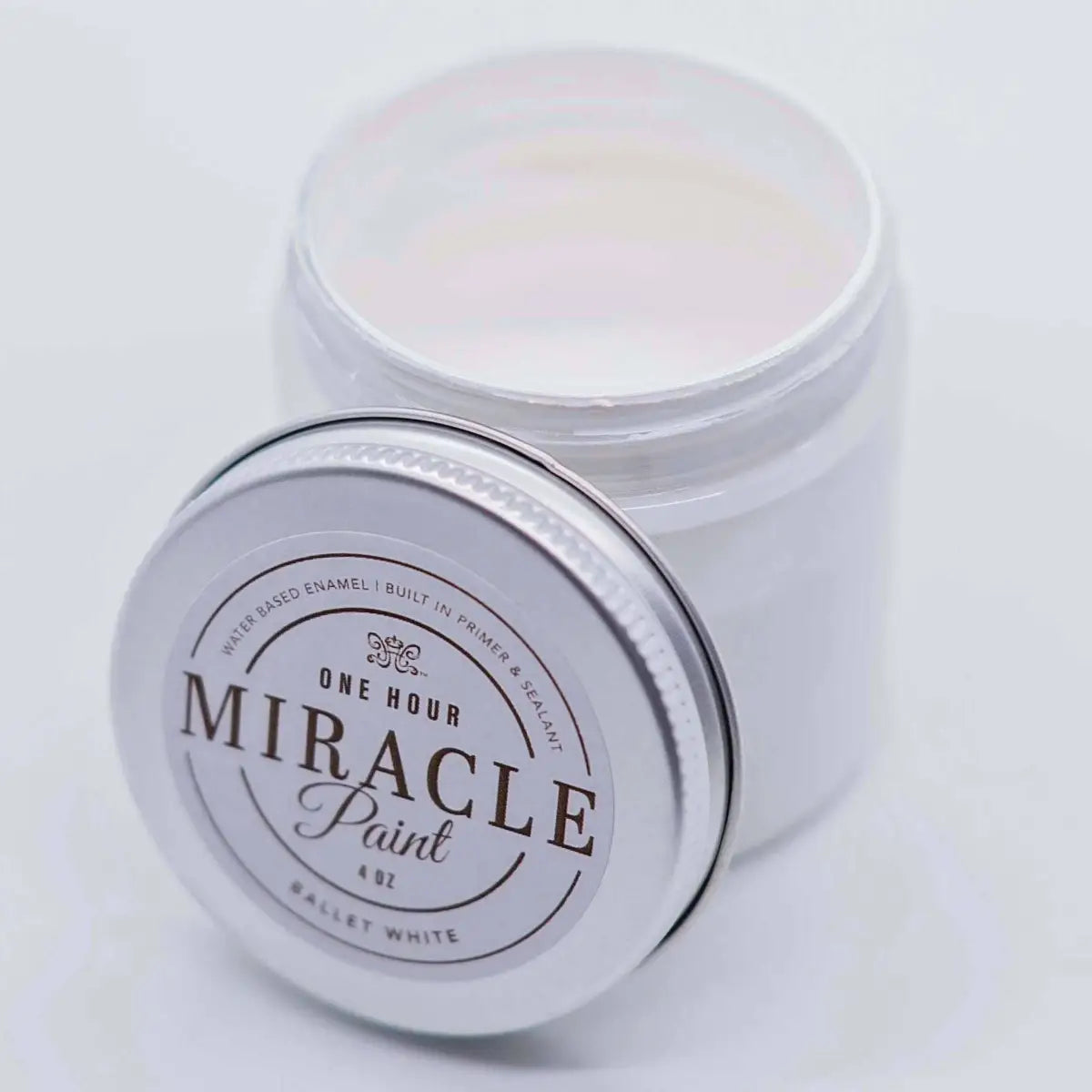 Miracle Paint - Ballet White 4oz Sample - Amy Howard At Home