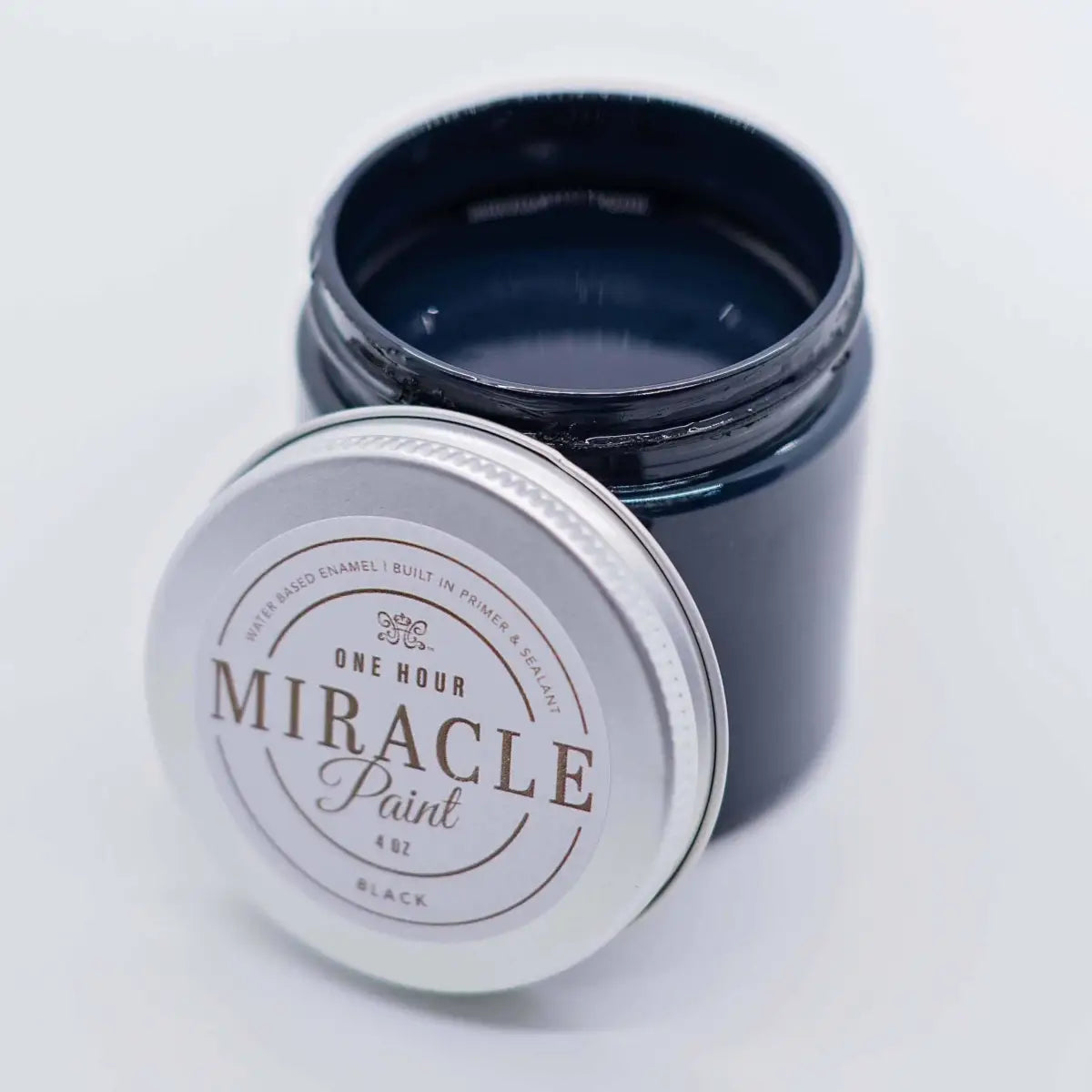 Miracle Paint - Black 4oz Sample - Amy Howard At Home