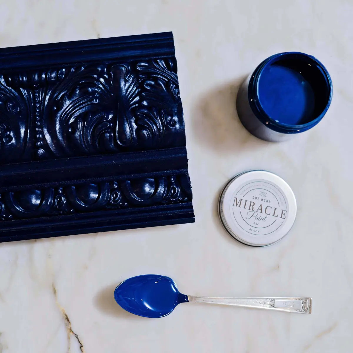 Miracle Paint - Button Down Blue 4oz Sample - Amy Howard At Home