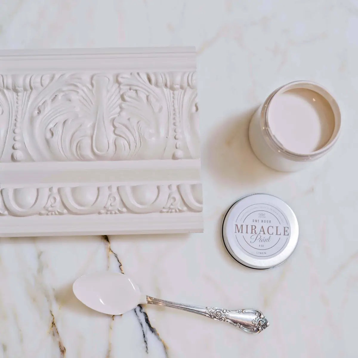 Miracle Paint - Linen 4oz Sample - Amy Howard At Home