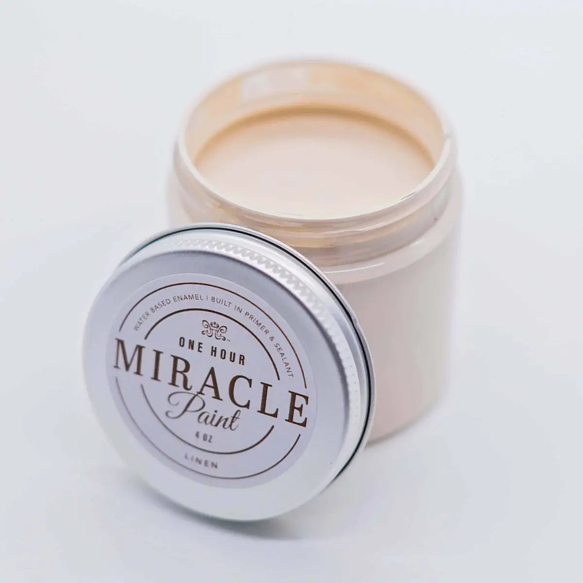 Miracle Paint - Linen 4oz Sample - Amy Howard At Home