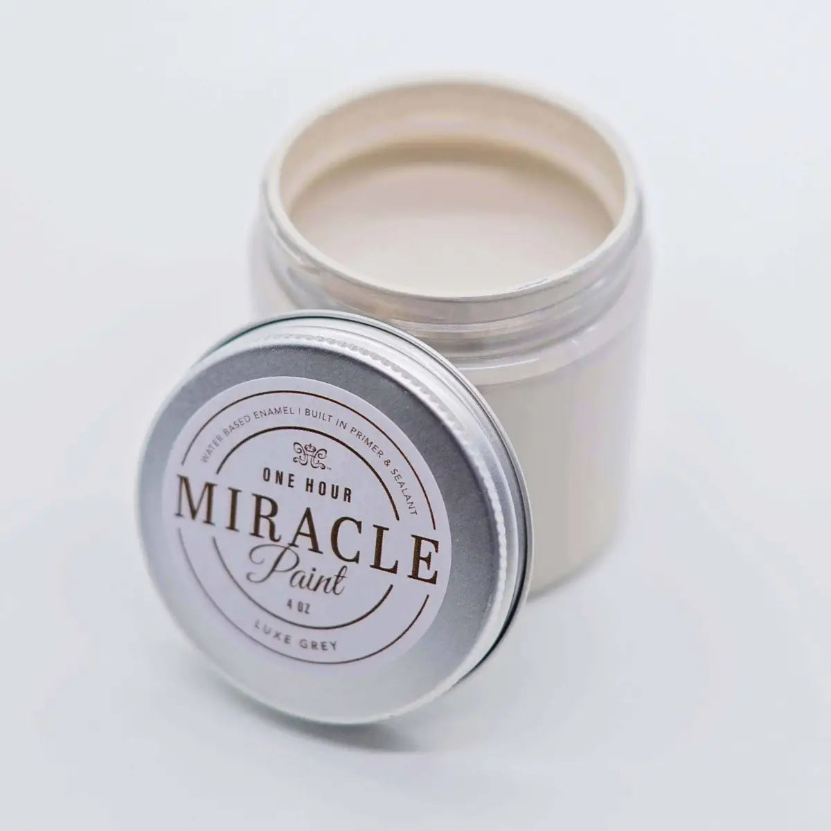 Miracle Paint - Luxe Grey 4oz Sample - Amy Howard At Home