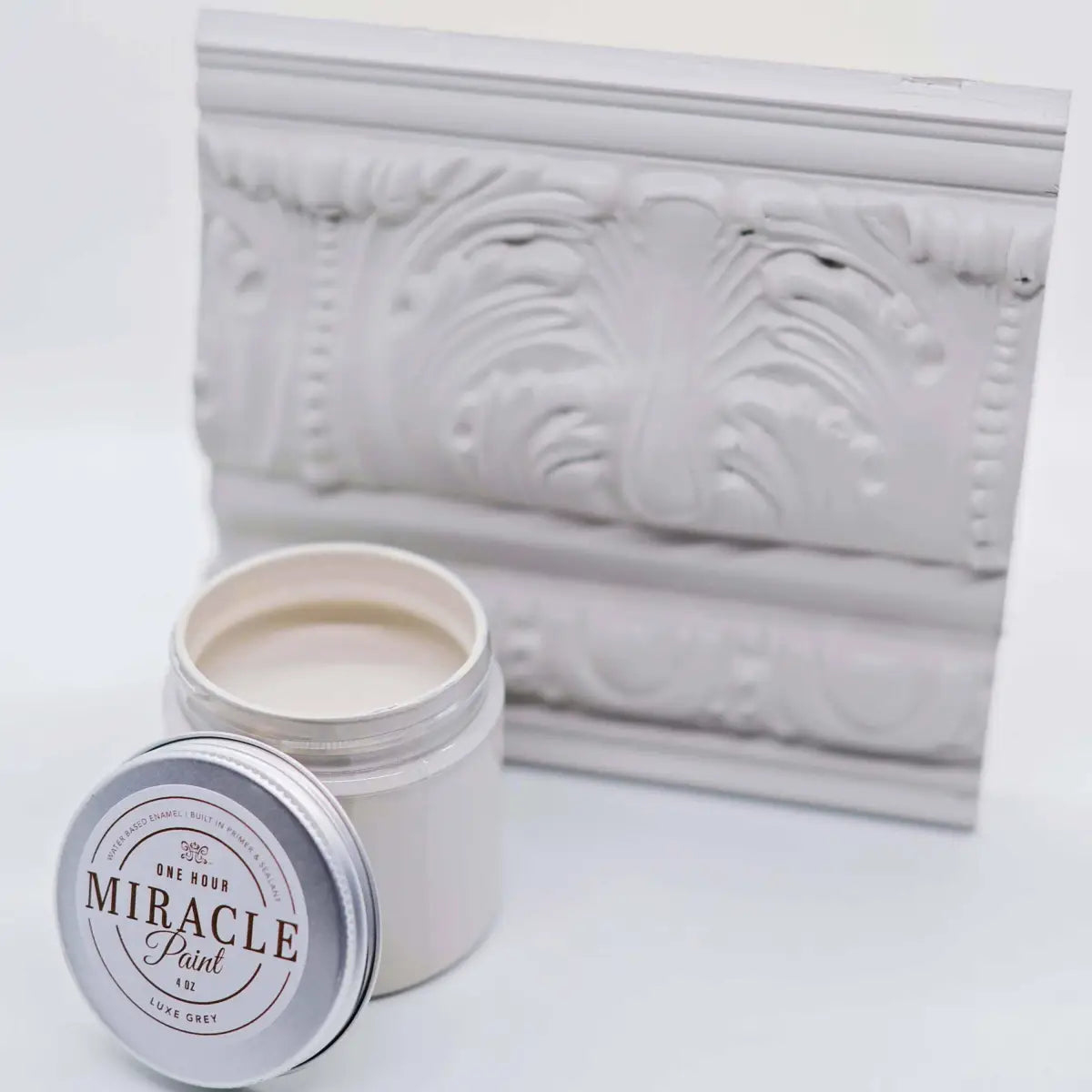 Miracle Paint - Luxe Grey 4oz Sample - Amy Howard At Home