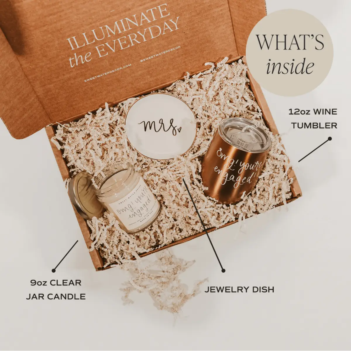 Miss to Mrs. Gift Box - Sweet Water Decor