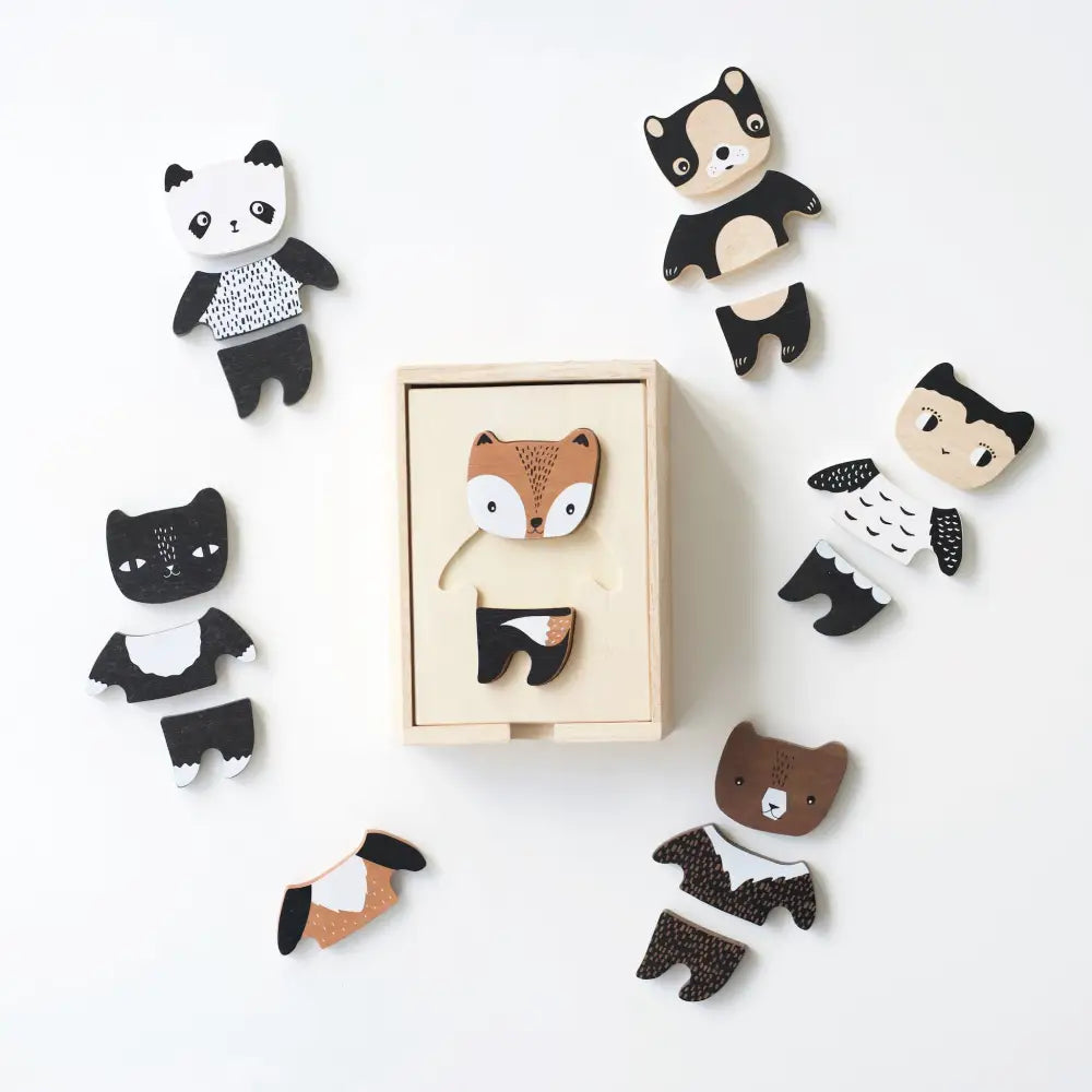 Mix & Match Animal Tiles - Wee Gallery