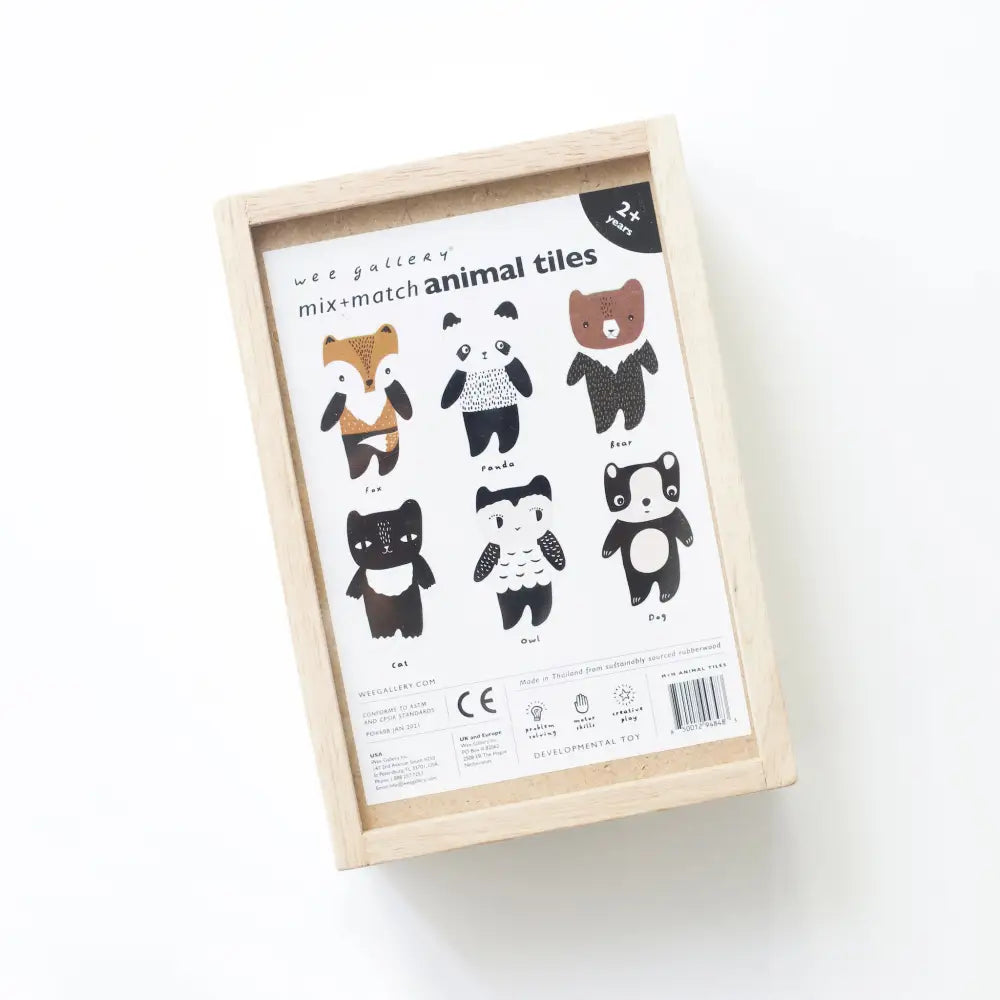 Mix & Match Animal Tiles - Wee Gallery