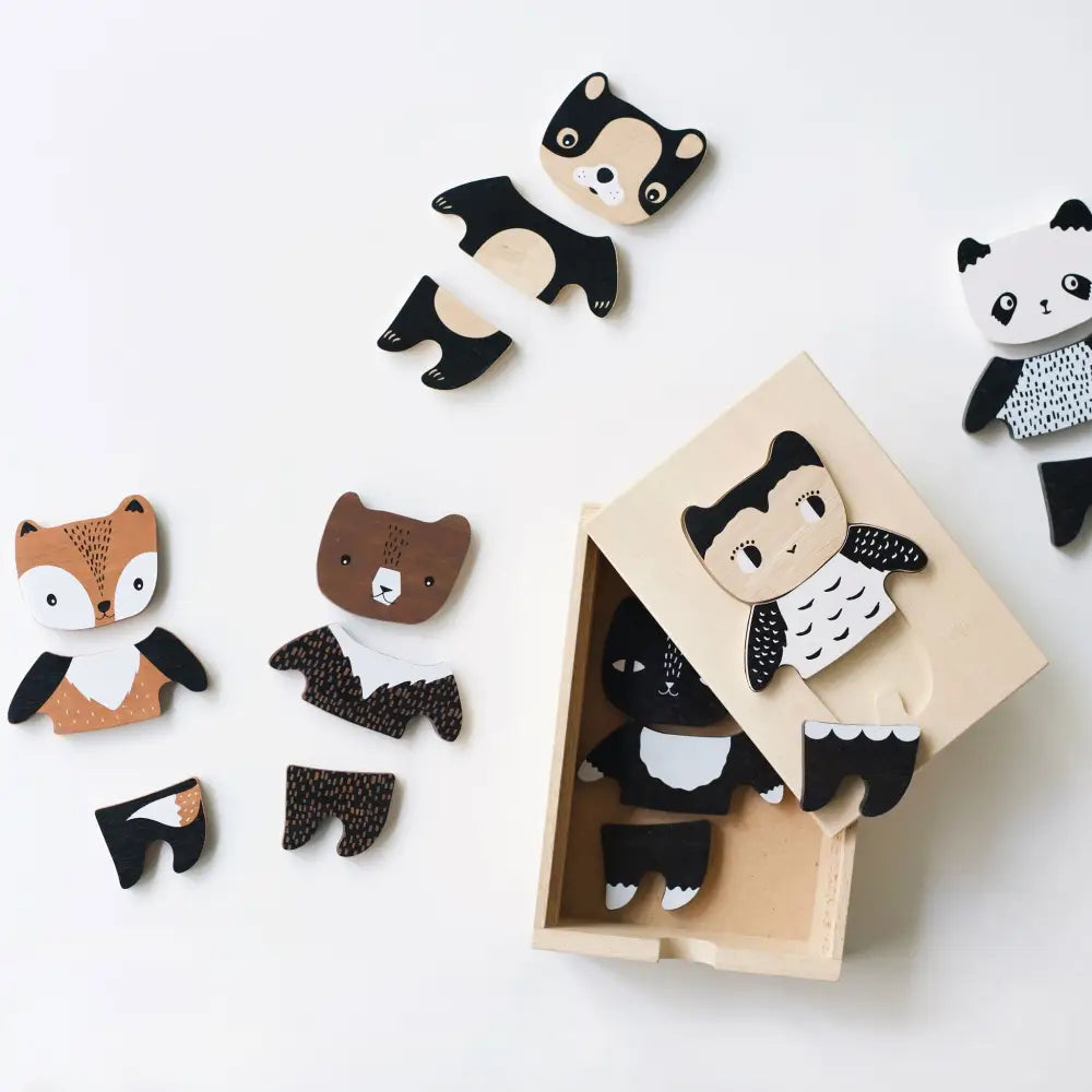 Mix & Match Animal Tiles - Wee Gallery