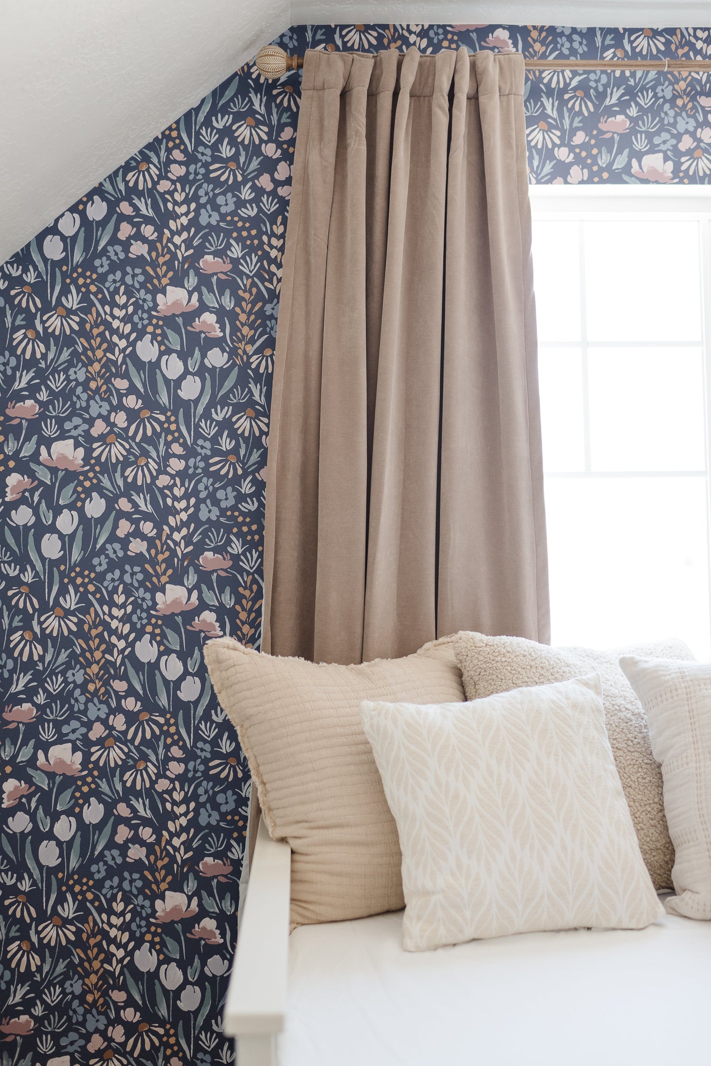 Wysteria Wallpaper by Melissa Johnson Design