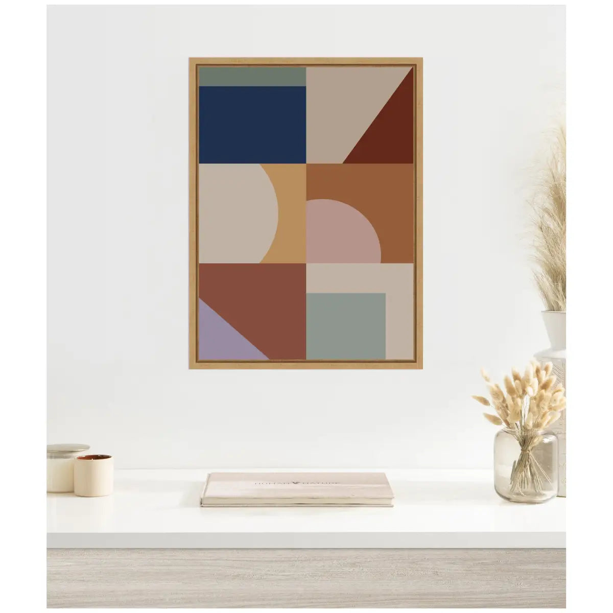 Modern Bohemian Pattern 1 - Framed Canvas Wall Art Print - kateandlaurel
