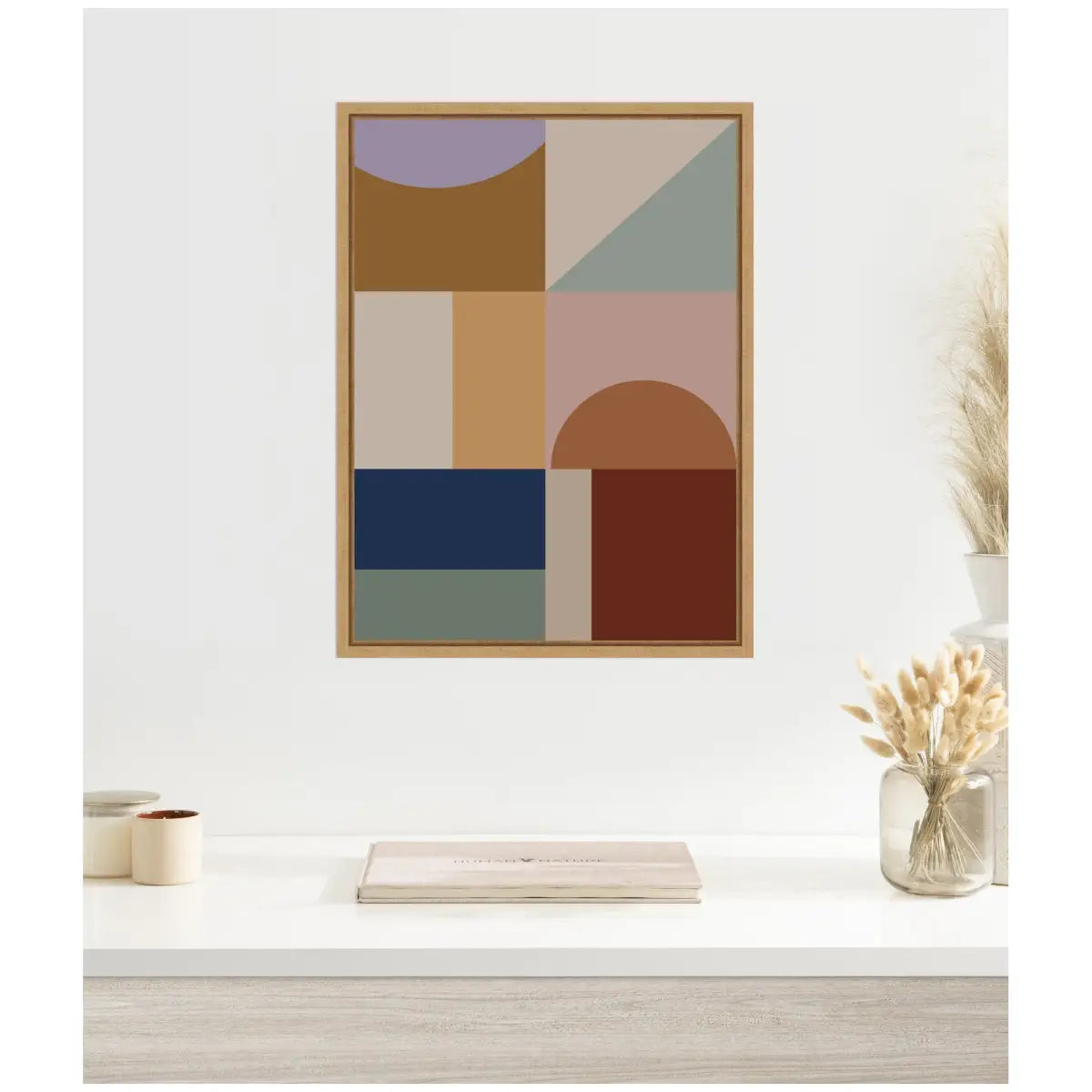 Modern Bohemian Pattern 2 - Framed Canvas Wall Art Print - kateandlaurel