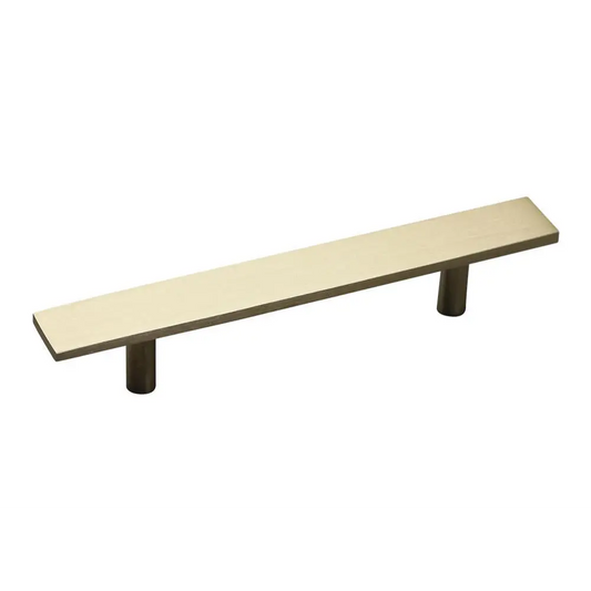 Modern Flat Bar Cabinet Dresser Pull Brass - Ave Home