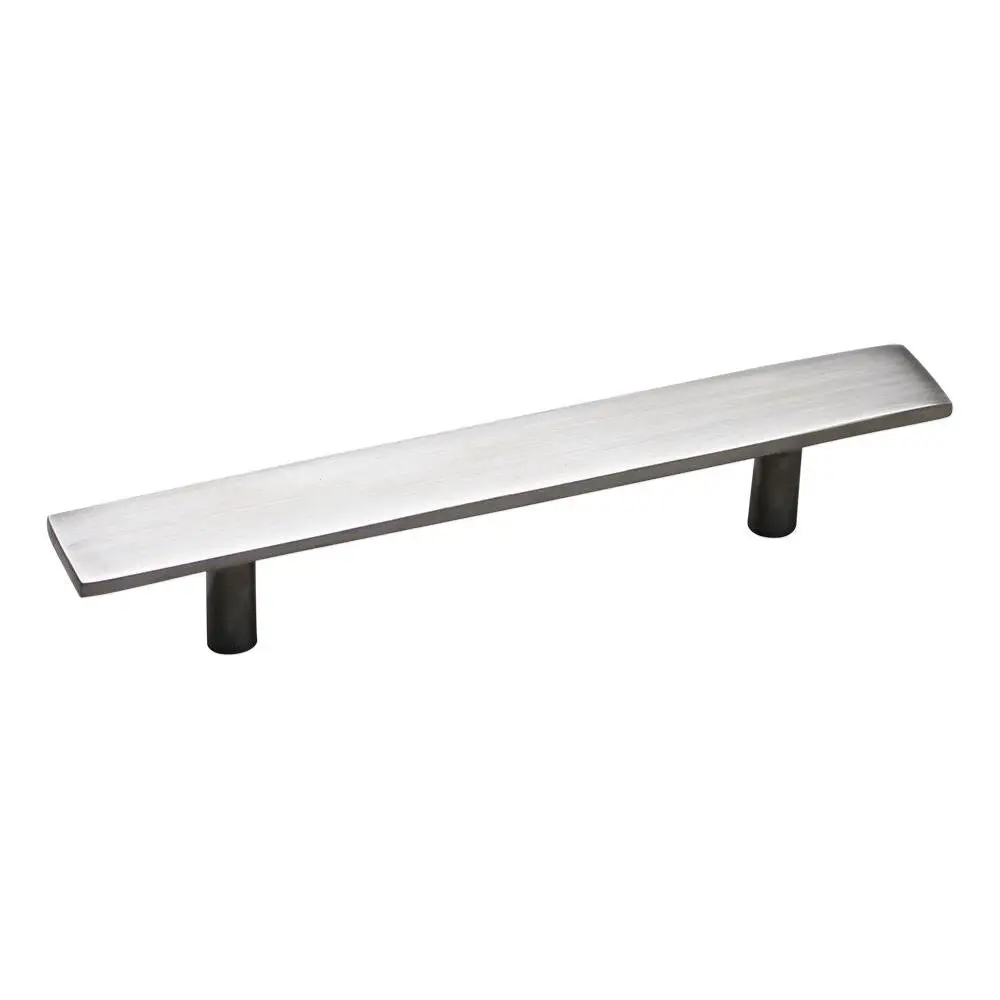 Modern Flat Bar Cabinet Dresser Pull Nickel - Ave Home