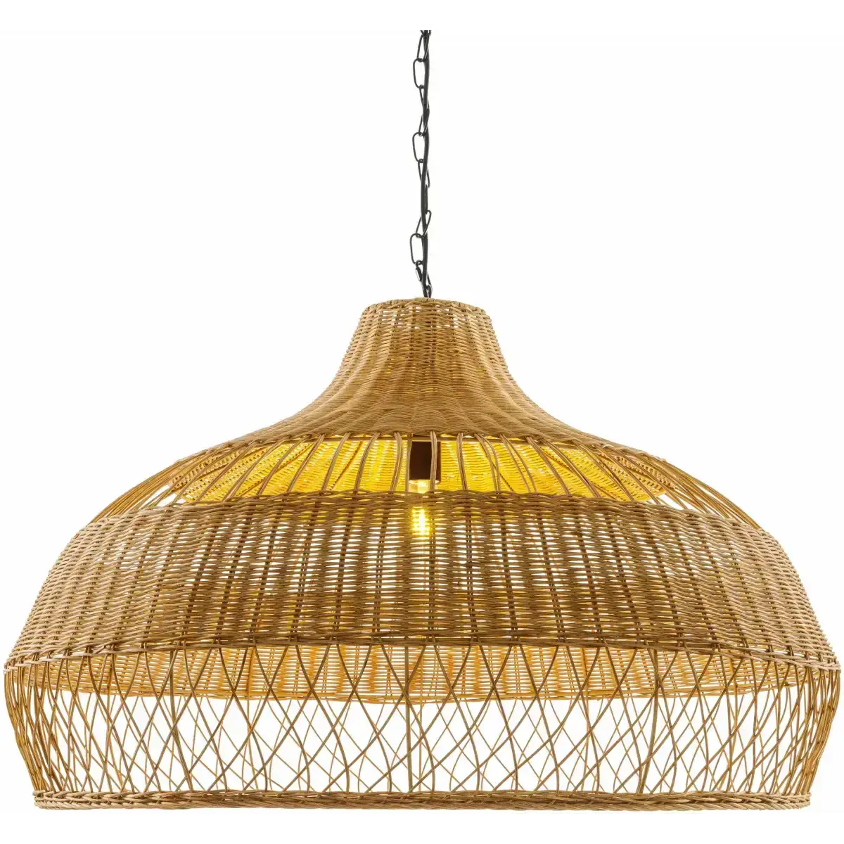 Modern Rattan Pendant Light - Boutique Rugs