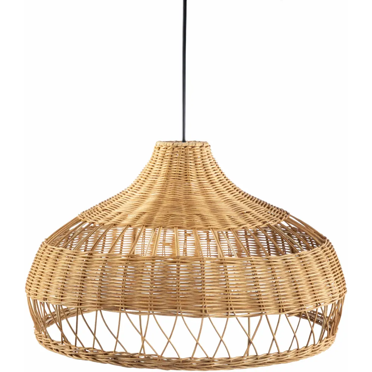 Modern Rattan Pendant Light - Boutique Rugs