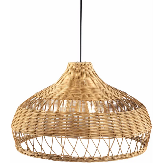 Modern Rattan Pendant Light - Boutique Rugs