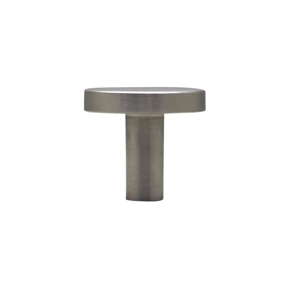 Modern Round Cabinet Dresser Knob Nickel - Ave Home