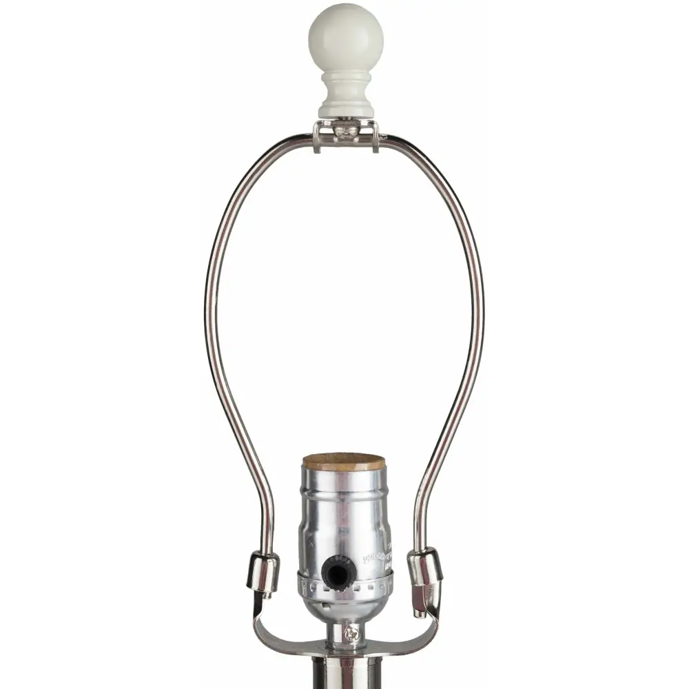 Modern Textured Ivory Ceramic Table Lamp - 18.5’’H x 9’’W x 9’’D - Boutique Rugs