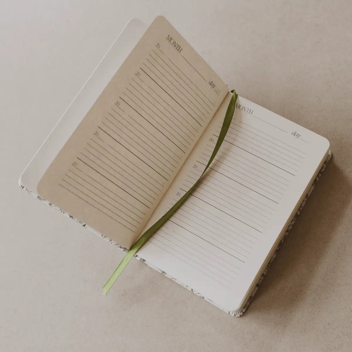Mom’s One Line A Day Green Delft Leather Journal - Sweet Water Decor