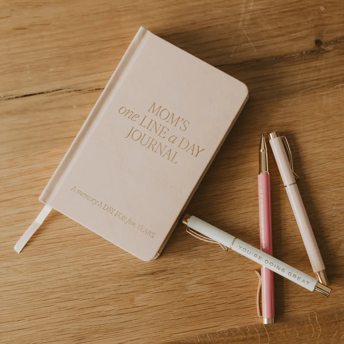 Mom’s One Line A Day Leather Journal - Sweet Water Decor
