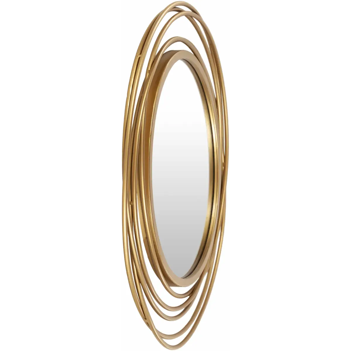 Monamon Round Rattan Mirror - Boutique Rugs
