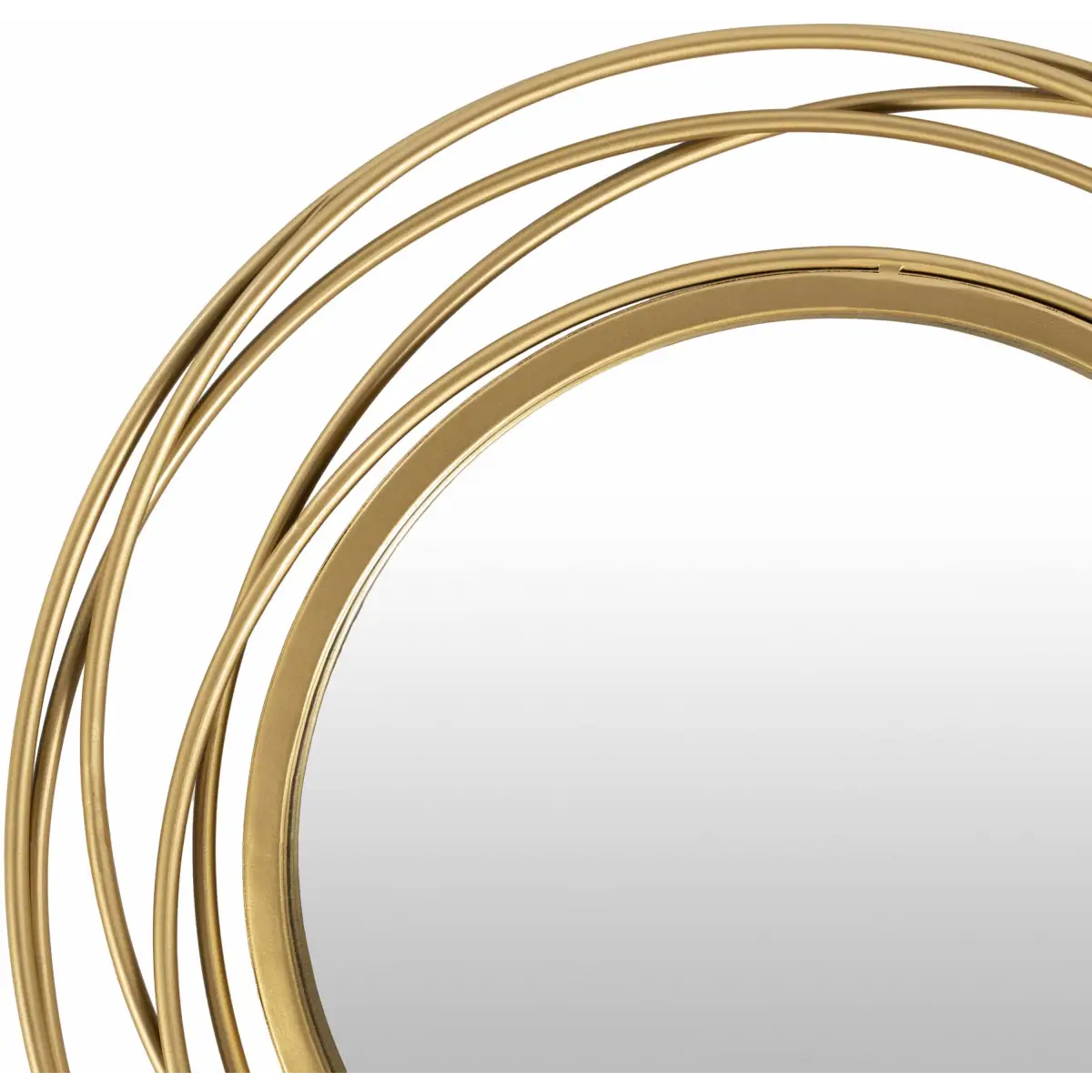 Monamon Round Rattan Mirror - Boutique Rugs