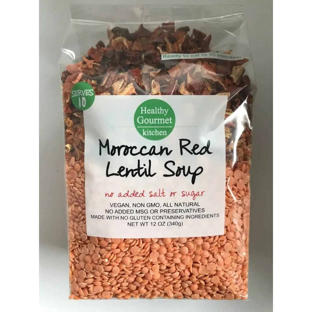 Soup Mix - Moroccan Red Lentil - Healthy Gourmet Kitchen