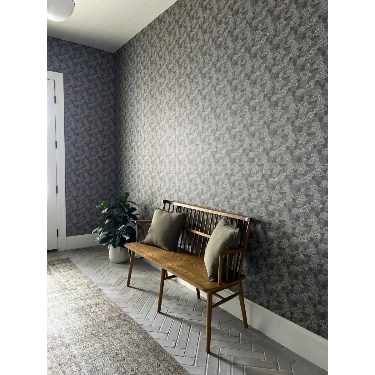 Morrigan Wallpaper - Grassy Calm - by Grateful Artsy Soul - Loomwell Home Goods