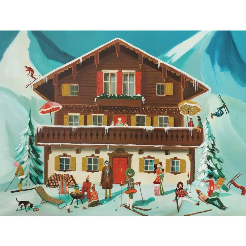 Jigsaw Puzzle - Mountain Moguls - 1000 Piece - New York Puzzle Company