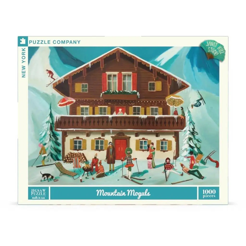 Jigsaw Puzzle - Mountain Moguls - 1000 Piece - New York Puzzle Company