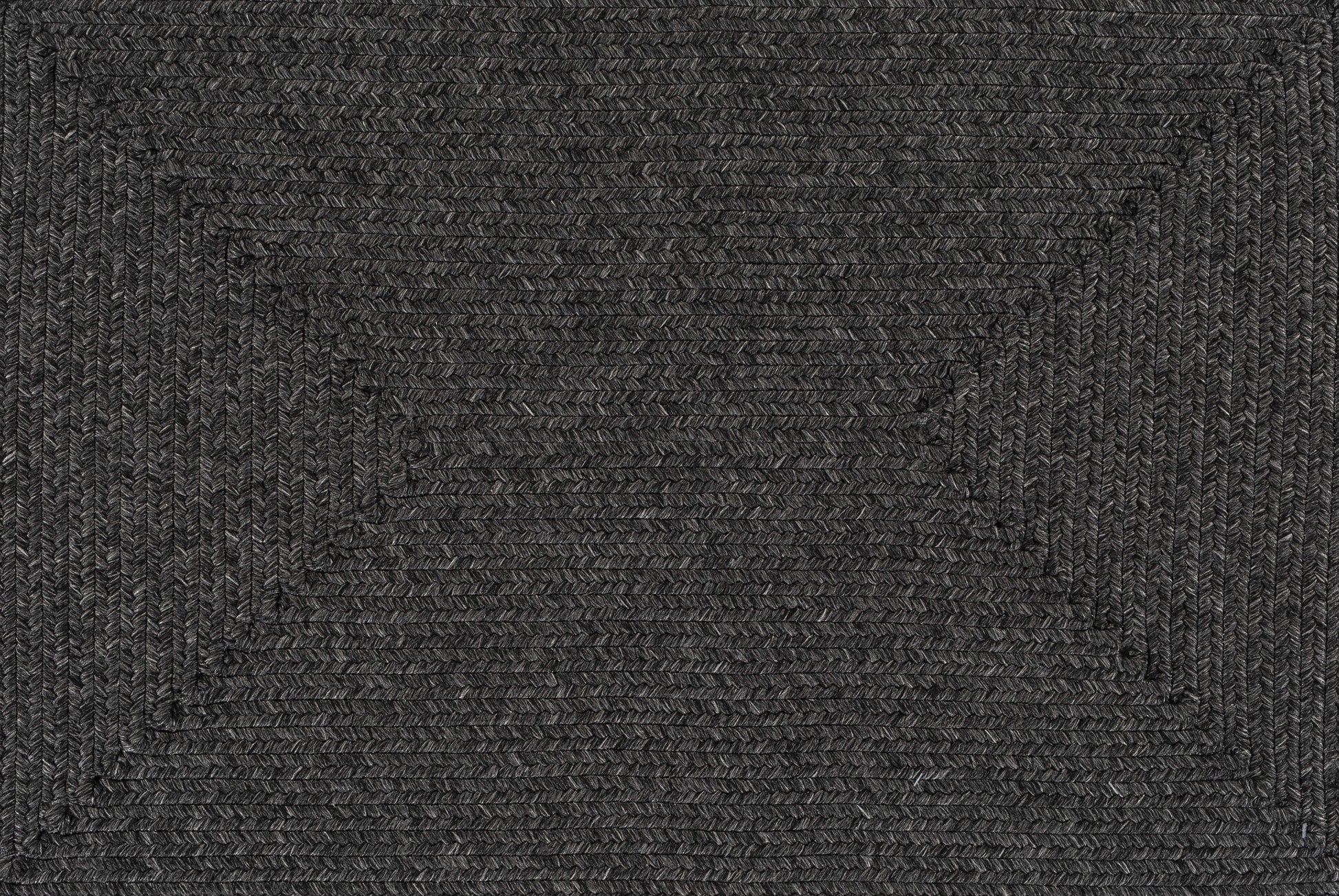 Black Braided Faux Jute Rug - Boutique Rugs