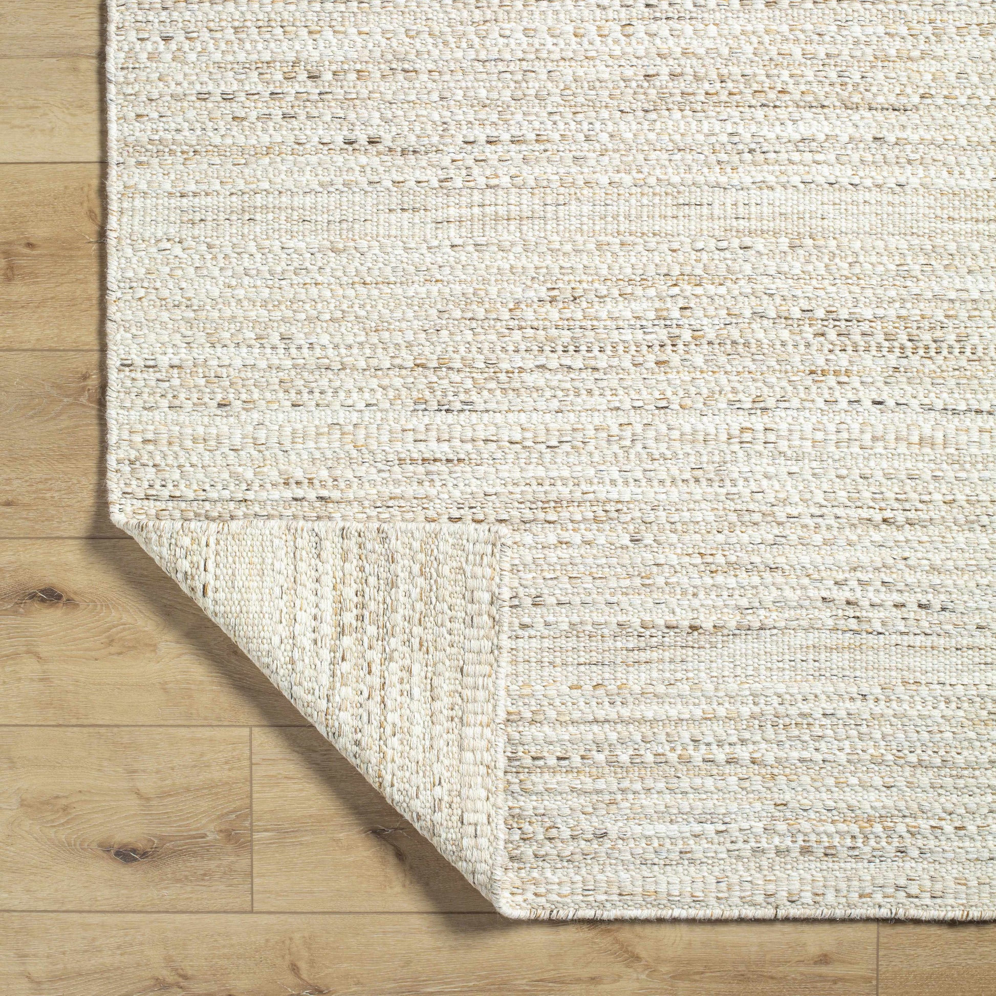 Beige Wool Area Rug - Boutique Rugs