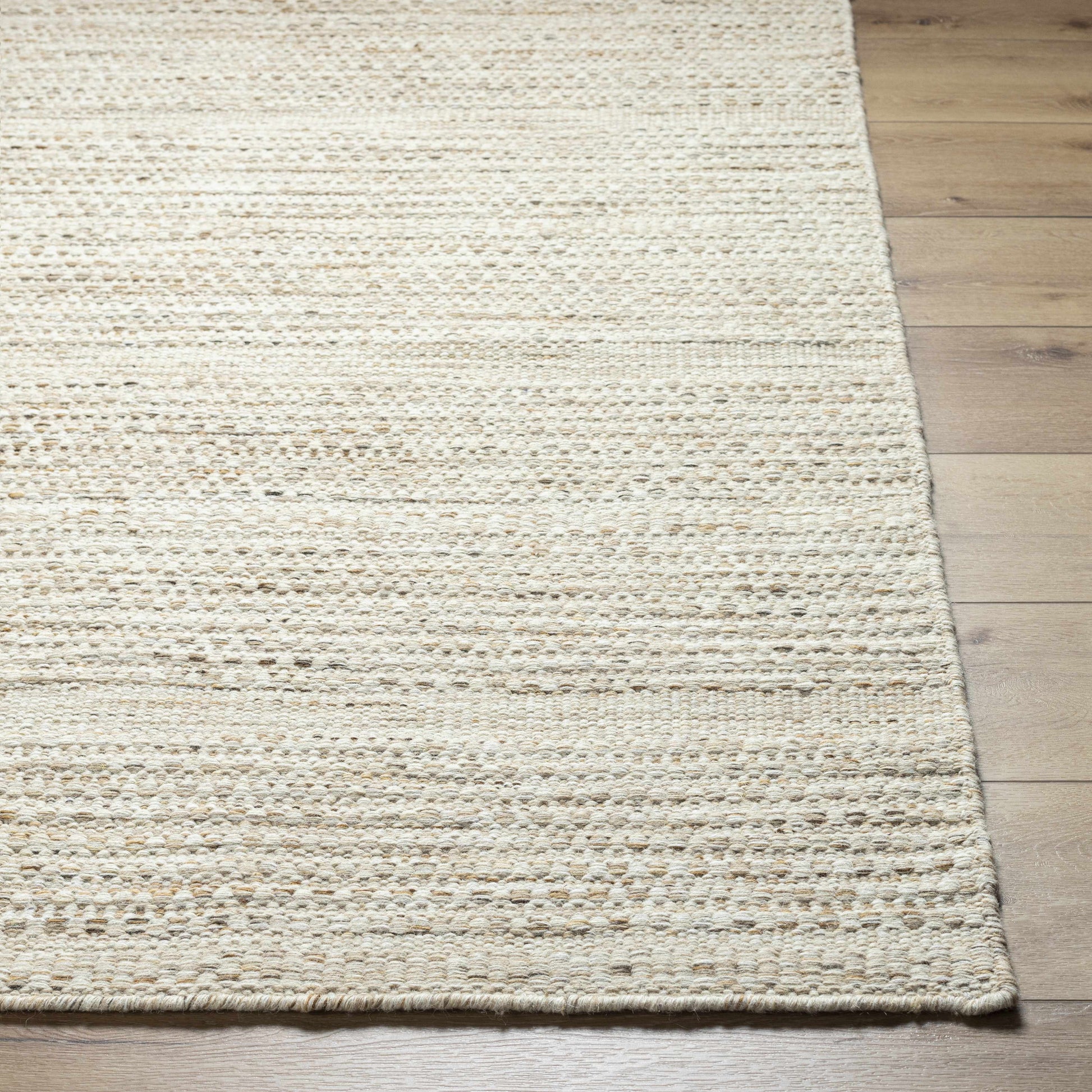 Beige Wool Area Rug - Boutique Rugs