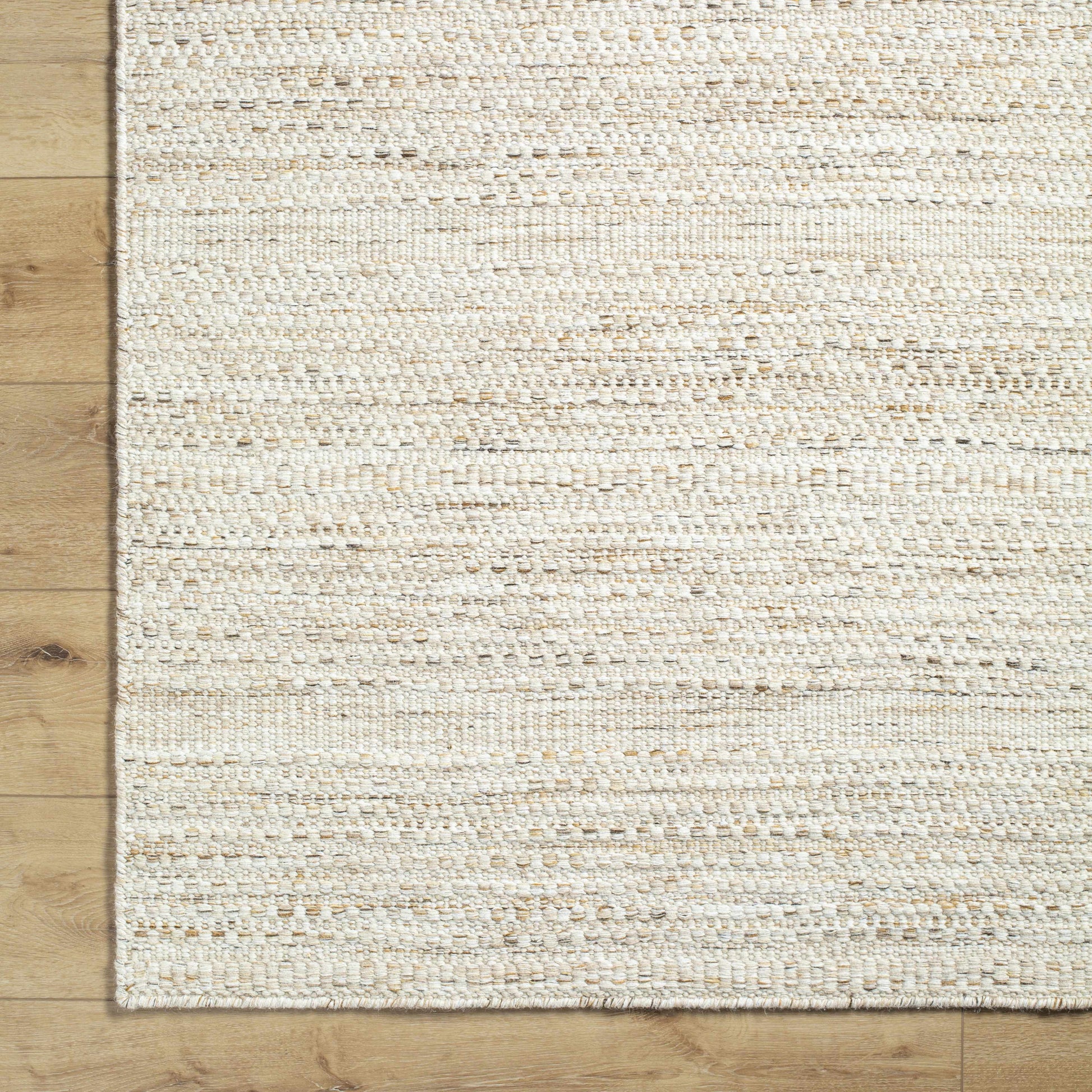Beige Wool Area Rug - Boutique Rugs