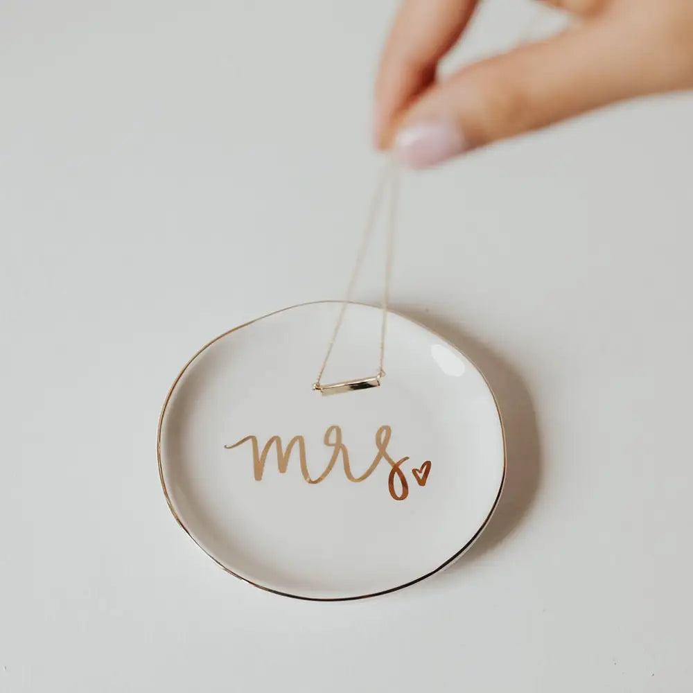 Mrs. Jewelry Dish - Sweet Water Decor