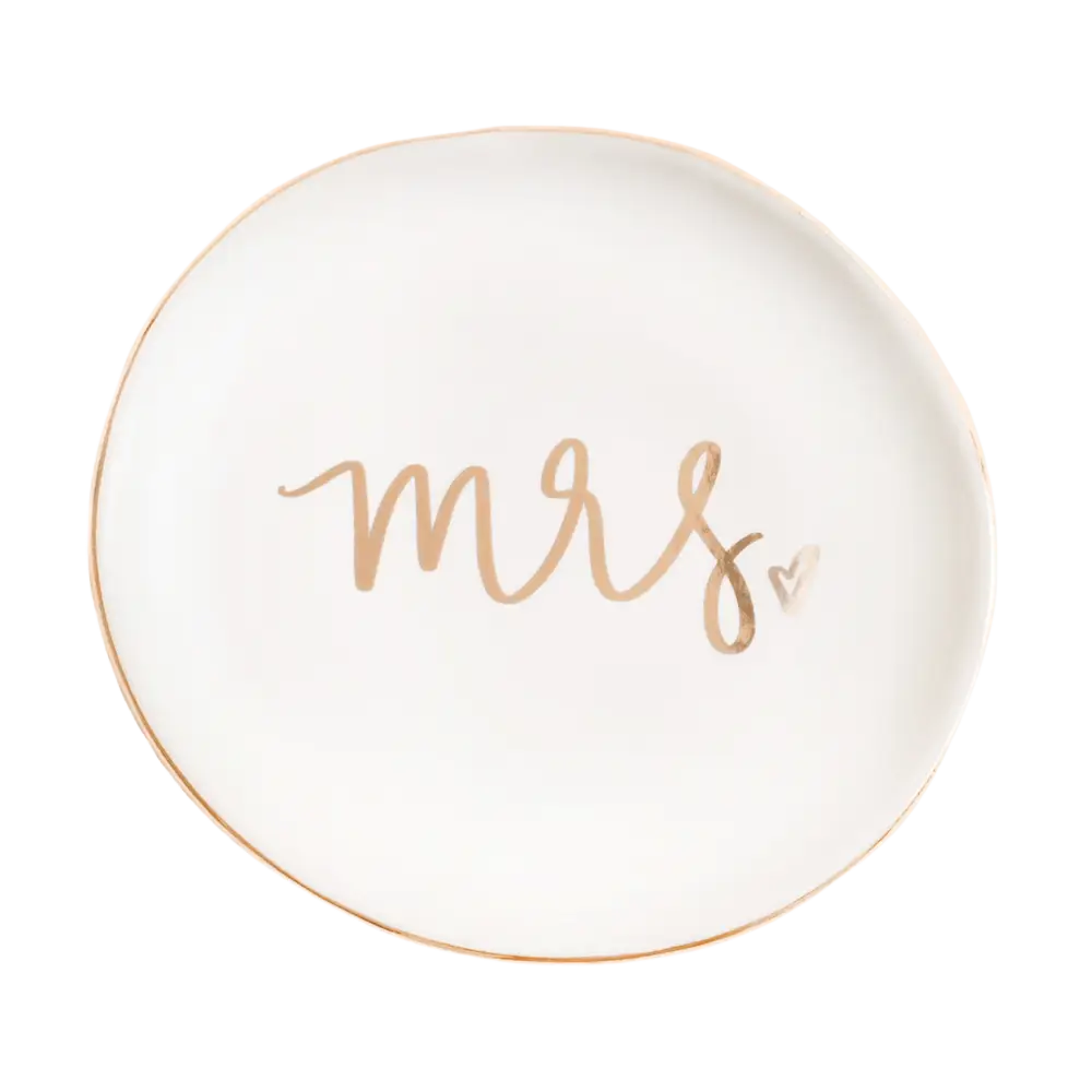 Mrs. Jewelry Dish - Sweet Water Decor